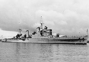 HMS Southampton sunk in dive-bombing attack