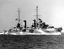 Escort cruiser HMAS Perth