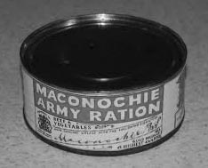 Army rations appearing in shops